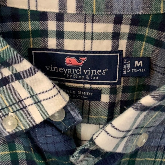 Vineyard Vines Flannel Button-Down - Picture 3 of 3